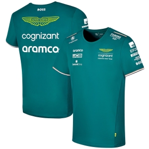 Camiseta Equipo Aston Martin Aramco Cognizant F1 2023 Niño