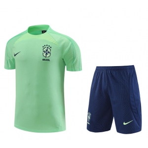 Camiseta Brasil FC Pre-Match 23/24 Verde + Pantalones