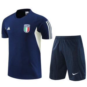 Camiseta Italy PRE-MATCH 2023/2024 Navy + Pantalones