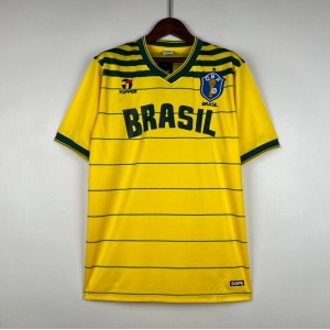 Camiseta Retro Brasil Primera Equipación 1984