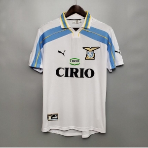Camiseta Retro Ss Lazio Segunda Equipación 00/01
