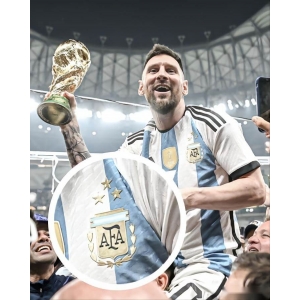 Camiseta Argentina Primera Equipación 2022 3 estrellas
