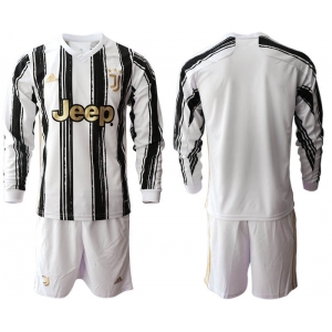 Primera Equipacion Camiseta Juventus Manga Larga 2020/2021 Niño