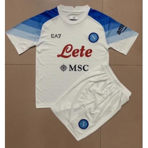 Camiseta Scc Napoli Segunda Equipación 2022/2023 Niño