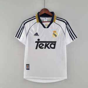 Camiseta Retro Real Madrid Primera Equipación 2000