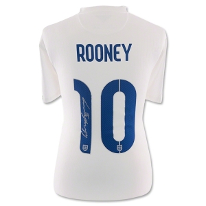 CAMISETA Signed Wayne Rooney 14/15 Inglaterra